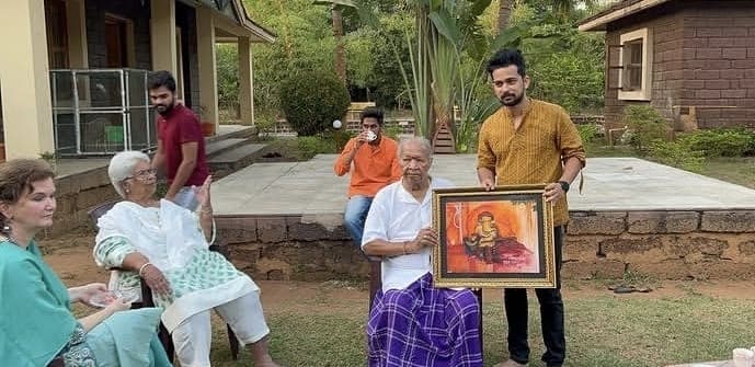 Ayushman with the bansuri